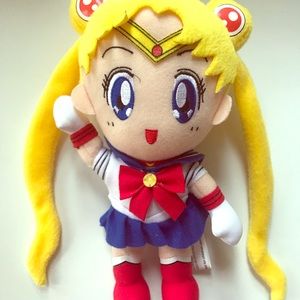 Sailor Moon chibi plush.